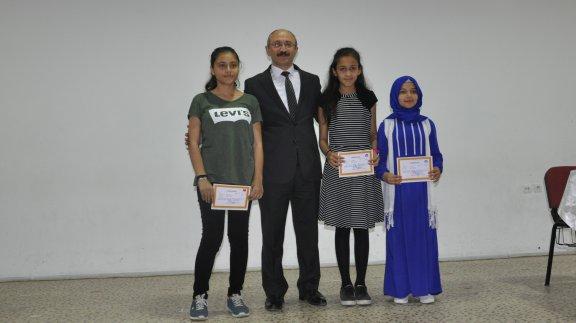İlçe Milli Eğitim Müdürümüz Sayın Ali ERKOL, Hacı Rafet Gümüş Anadolu İmam Hatip Lisesi Karne Törenine Katıldı            