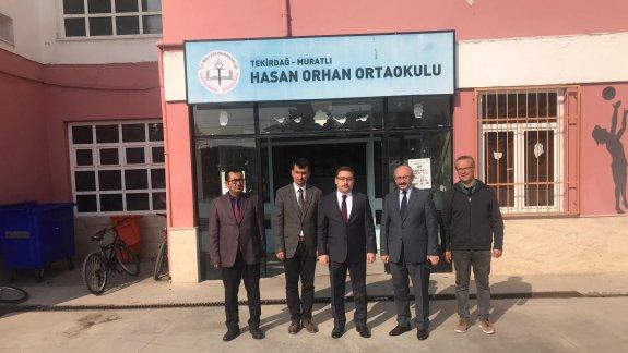 İlçe Kaymakamımız Sayın Dr. İsmail Altan DEMİRAYAK  24.10.2018 tarihinde Hasan Orhan İlk/Orta Okunu ziyaret etti.