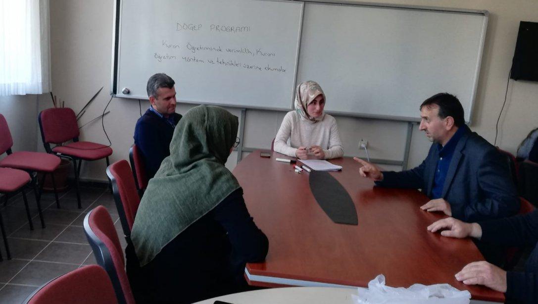 DKAB (Din Kültürü ve Ahlak Bilgisi Öğretmenleri) Toplantısı Yapıldı