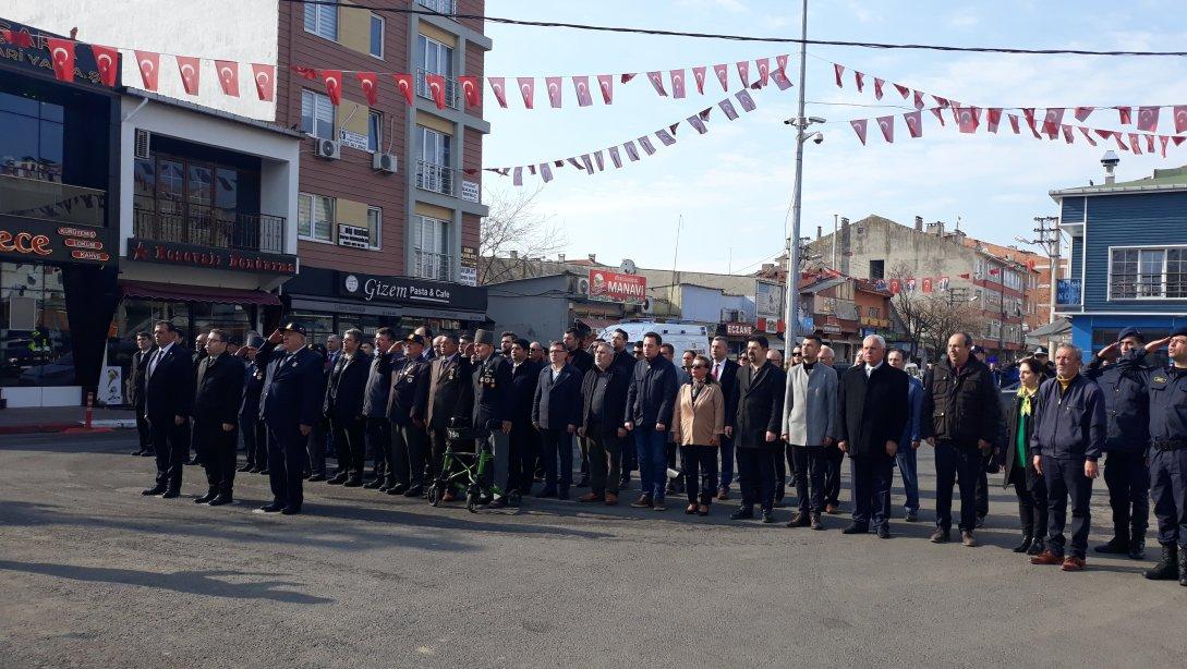 18 Mart Çanakkale Zaferi ve Şehitleri Anma Günü Çelenk Sunma Töreni 