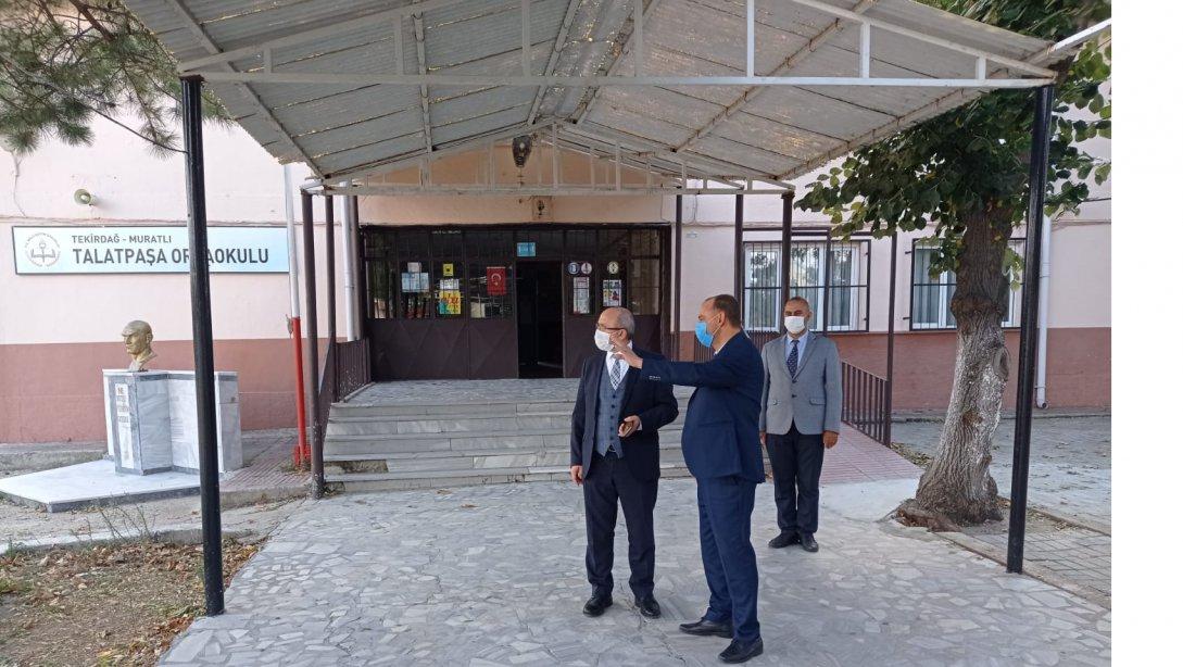 İlçe Milli Eğitim Müdürü Ali ERKOL ilçemizde bulunan Talatpaşa İlkokulu ve Talatpaşa Ortaokulunu ziyaret etti.