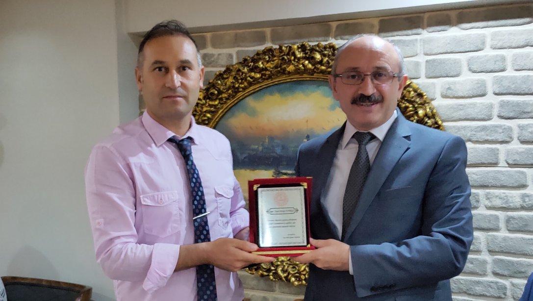 Şube Müdürü Hasan Hüseyin ELVERİŞ'liye Veda Yemeği