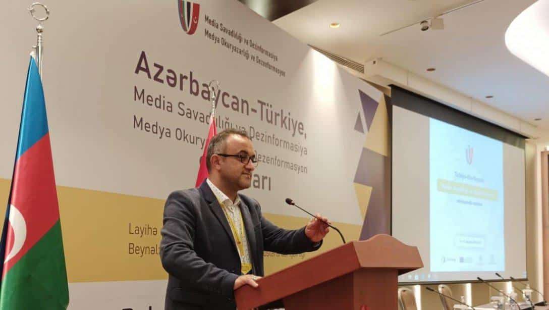 E-TWİNNİNG AZERBEYCAN-TÜRKİYE MEDYA OKUR YAZARLIĞI VE DEZENFORMASYON SEMİNERİ